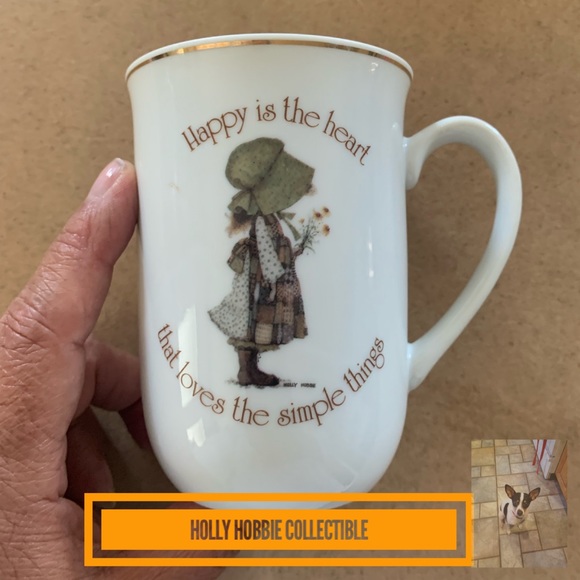 Vintage Porcelain Holly Hobbie mug, 1979 - Picture 1 of 7